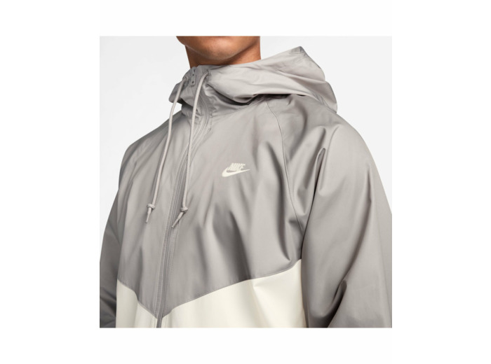 Veste zip à capuche Homme M NK WR LND JKT 26 Gris