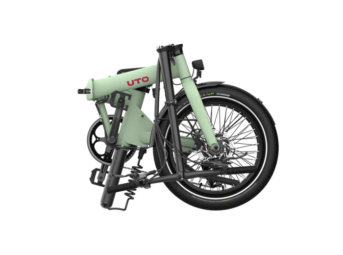 Vélo pliant électrique OG20 378Wh Vert Sauge