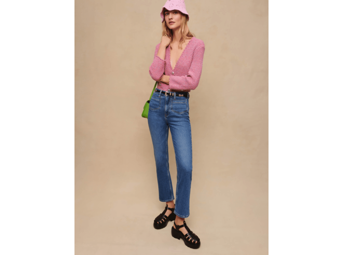 Jean denim délavé