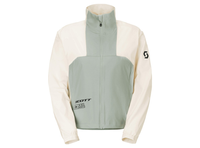 Veste déperlante Femme EXPLORAIR ESCAPE Coton Blanc/Gris