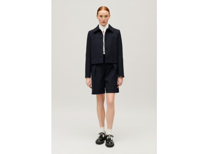 Veste boite marine