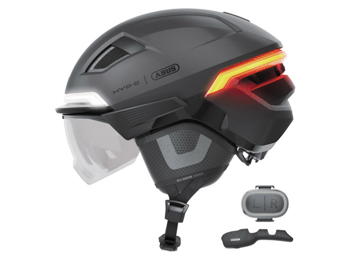 Casque loisir/urbain Unisexe HYP-E BL.ACE Titane Volcan