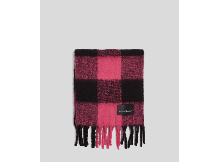 K/ARROW CHECKED SCARF