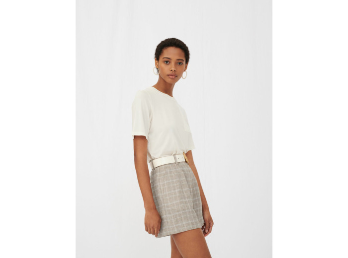 Tee-shirt en cupro