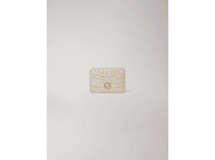 Porte-cartes en cuir glossy