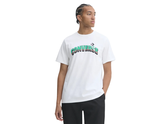 High Summer Fill Tee White