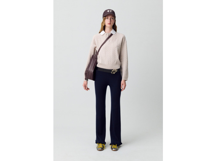 Pull col claudine