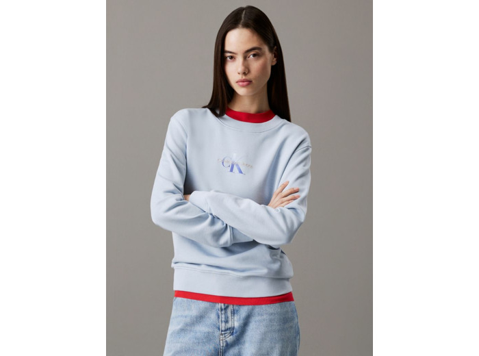 SWEAT-SHIRT À COL ROND MONOLOGO GRADIENT