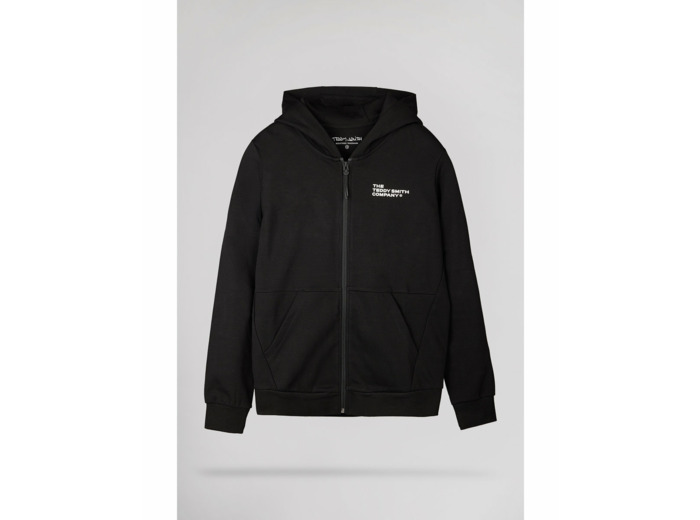 Sweat zip à capuche Enfant GICLASS COMPANY Noir