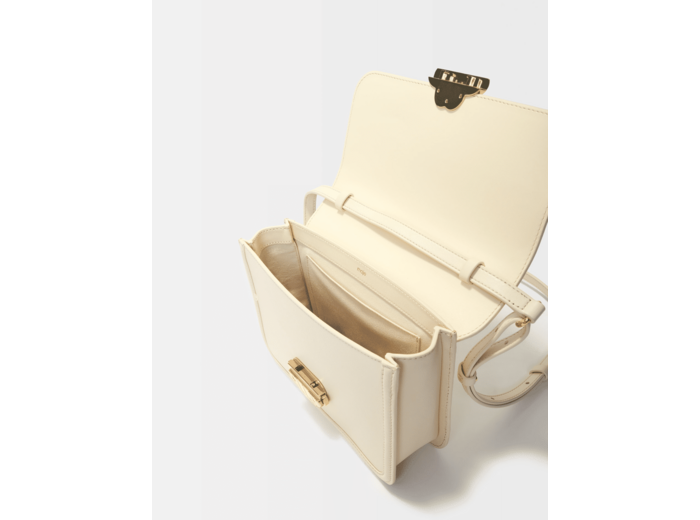 Sac en cuir fermoir clover