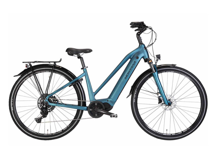 Vélo urbain électrique KARMA LADY INTER 5V 602WH Bleu