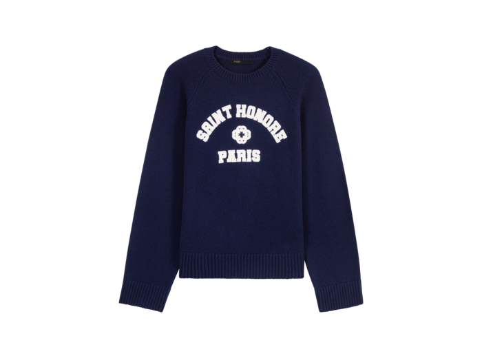 Pull en laine mélangée