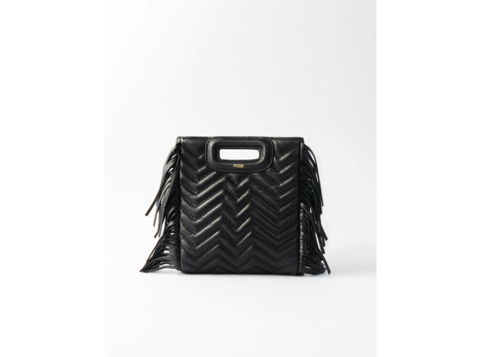 Sac M mini en cuir matelassé