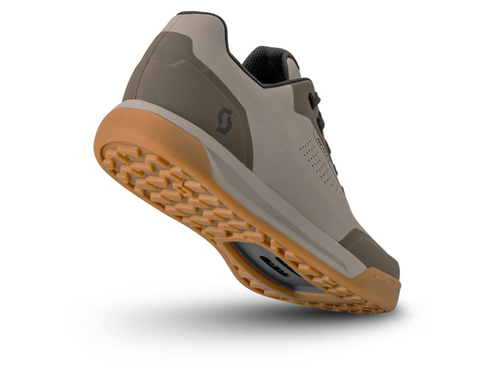 Chaussures VTT Homme MTB VOLT EVO CLIP Beige/Marron