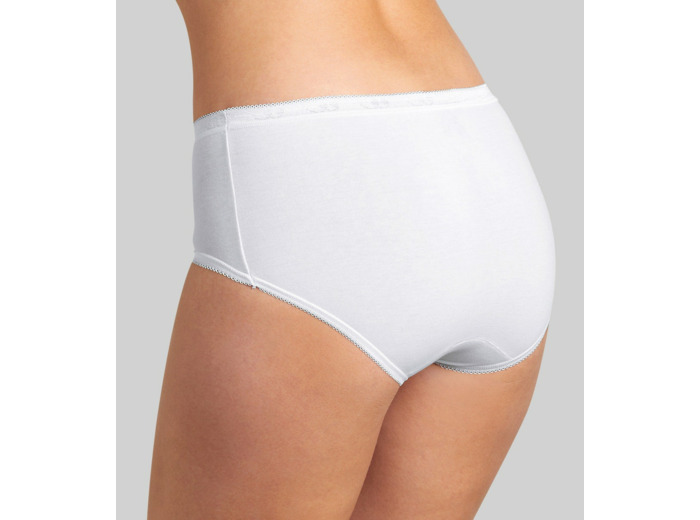 Sloggi Basic - Culotte midi coton - Blanc