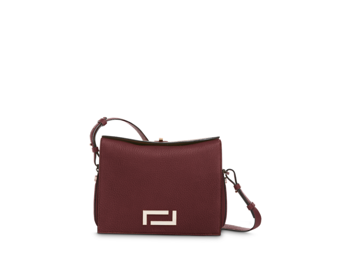 Pia de Lancel - Sac porté croisé - moyen modèle - Cassis