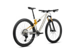 VTT tout suspendu OIZ M10 Blanc Ivoire/Jaune Bourdon