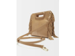 Sac M en cuir à franges