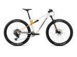 VTT tout suspendu OIZ M21 Blanc Ivoire/Jaune Bourdon