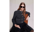 Veste courte perles
