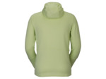 Sweat zippé à capuche Homme DEFINED LIGHT Jaune Acide