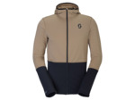 Sweat zippé à capuche Homme DEFINED LIGHT Beige/Noir