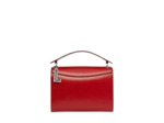 Clic de Lancel - Sac porté croisé - Grand modèle - Rouge Lancel