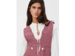 Robe trompe l'œil façon tweed