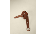 Ceinture western en cuir suédé