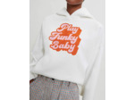 Sweat Shirt à broderie 70's