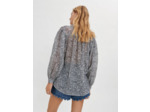 Chemise basculée en jacquard imprimé