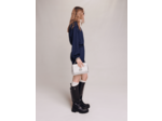 Robe courte en jacquard
