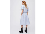 Robe chemise à rayures