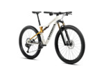 VTT tout suspendu OIZ M10 Blanc Ivoire/Jaune Bourdon