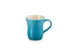Mug à thé en céramique 290ml bleu caraïbes