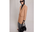 Manteau mi-long structuré