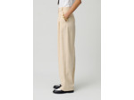 Pantalon large taille haute