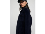 Surchemise longue façon fourrure