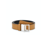 Max de Lancel - Ceinture réversible - Noir/Camel