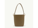 Sac seau en cuir