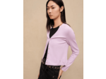 Cardigan court en maille