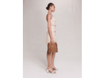 Robe courte drapée