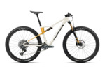 VTT tout suspendu OIZ M10 AXS Blanc Ivoire/Jaune Bourdon