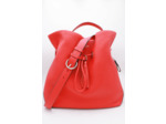 Sacha de Lancel - Sac Seau M - Moyen modèle - Rouge Lancel