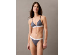 CULOTTE BIKINI EN COTON ÉLASTIQUE RIBBÉE