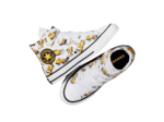 Chuck Taylor All Star 1V Hi White/Black/Amarillo