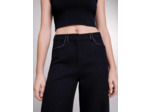 Pantalon large en tweed