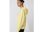 Sweat-shirt jaune brodé
