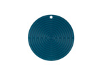 Dessous de plat rond 20cm en silicone deep teal
