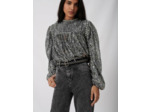 Jean droit avec ceinture fantaisie